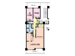 フルリフォームで2LDKに！間仕切り対応可能で3LDKにも！
家族のスタイルで変えられます！