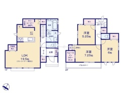 A号棟：暮らしにゆとりをもたらす、広々とした開放的な空間
