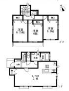 21帖のLDKを中心とした広々とした空間に、全居室南向きの明るさが心地よく広がり、家族の笑顔が育まれる穏やかな暮らしを予感させます
