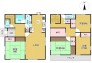 延床面積約40坪で各居室も広々としています。
和室も2部屋完備で家族のスタイルで臨機応変に対応できる間取となっています！