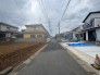 北向き道路接道で南側にはお庭造りも可能！