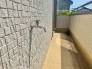 水栓完備でバルコニーの水仕事も楽々です！