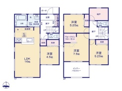 8号棟:
LDKを中心に、各居室へスムーズに繋がる心地よい空間設計。住まう方の暮らしに寄り添う、ゆとりある設計です