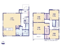 2号棟:生活の動線に配慮した設計が、日々の暮らしに心地よいリズムと穏やかな調和をもたらします