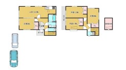 家族それぞれの時間を大切にできる、広がりと独立性を兼ね備えた住空間です