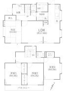 広々としたゆとりある間取りで、家族一人ひとりが心地よく過ごせる、健やかな暮らしの舞台が整っています